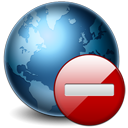 Earth Stop Icon 128x128 png